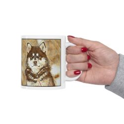 Picture of Alaskan Malamute-Hairy Styles Mug