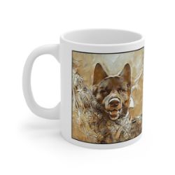 Picture of American Akita-Hairy Styles Mug
