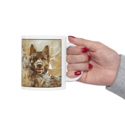 Picture of American Akita-Hairy Styles Mug