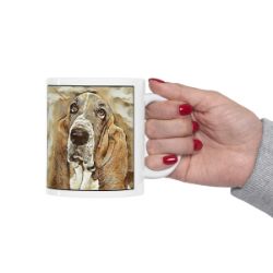 Picture of Bassett Hound-Hairy Styles Mug