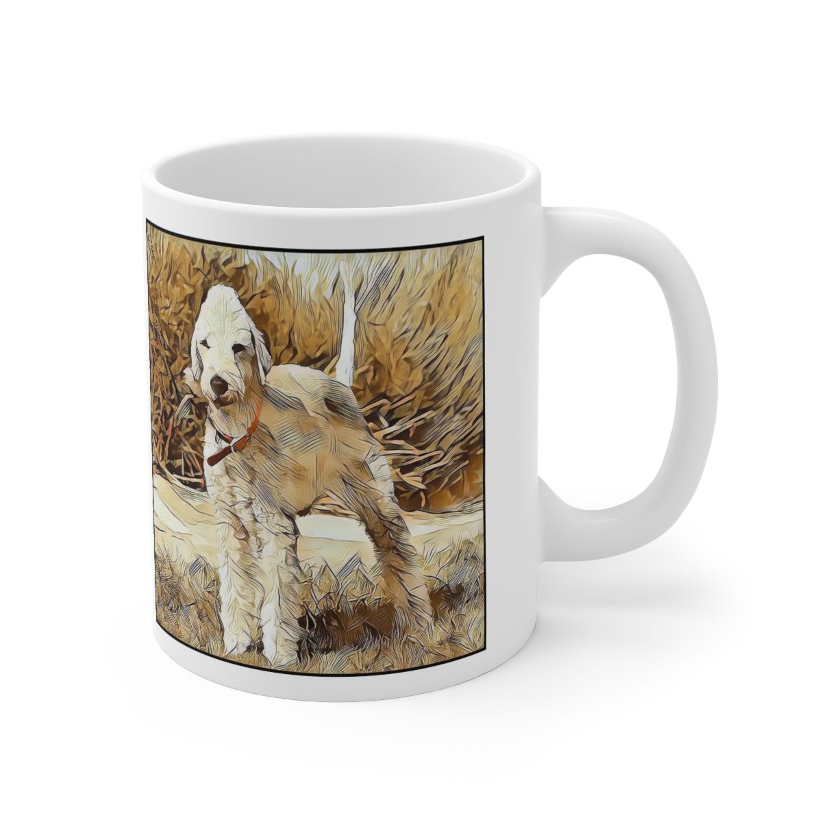 Picture of Bedlington Terrier-Hairy Styles Mug