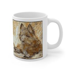 Picture of Belgian Sheepdog Belgian Shepherd-Hairy Styles Mug