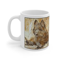 Picture of Belgian Sheepdog Belgian Shepherd-Hairy Styles Mug