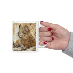 Picture of Belgian Sheepdog Belgian Shepherd-Hairy Styles Mug