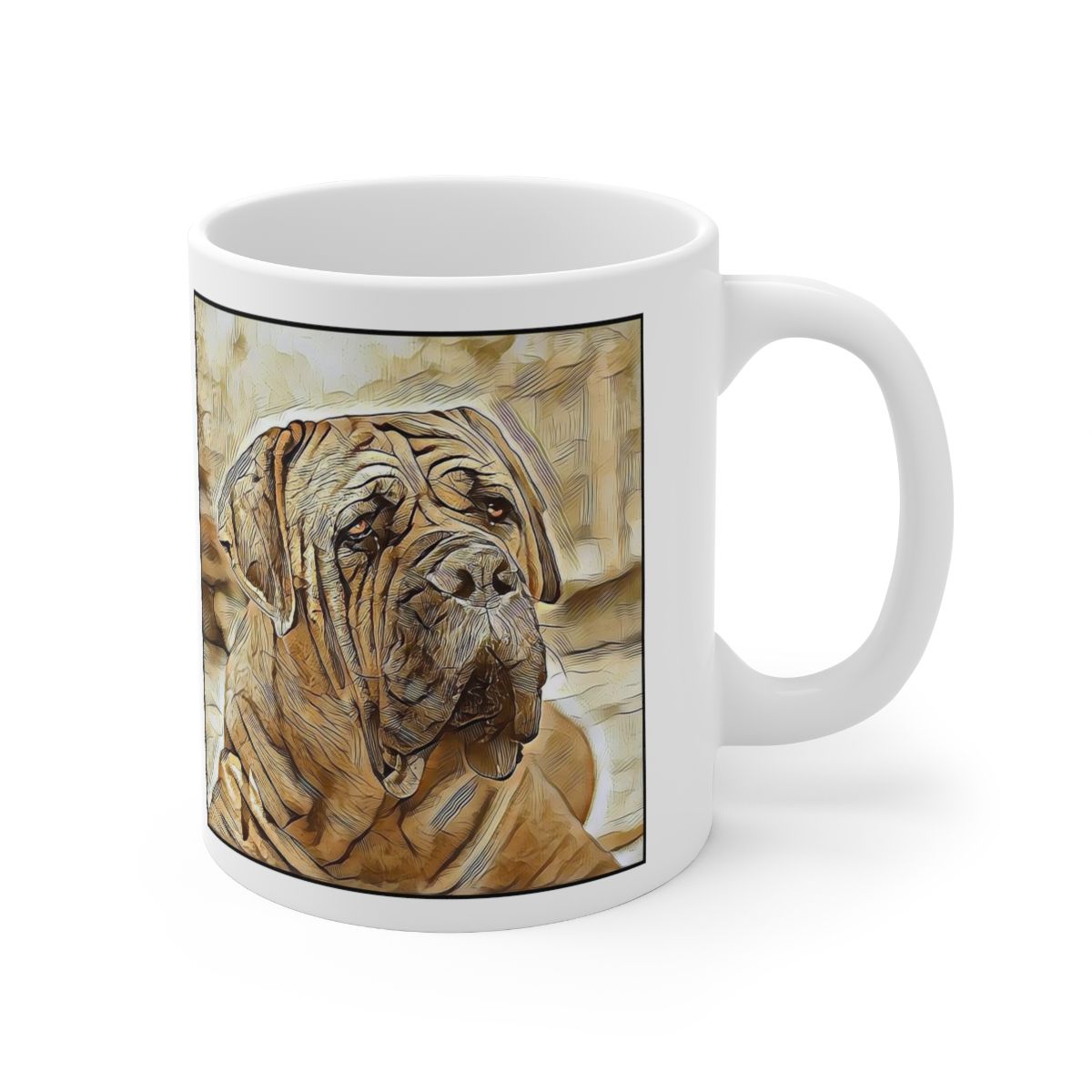 Picture of Boerboel-Hairy Styles Mug