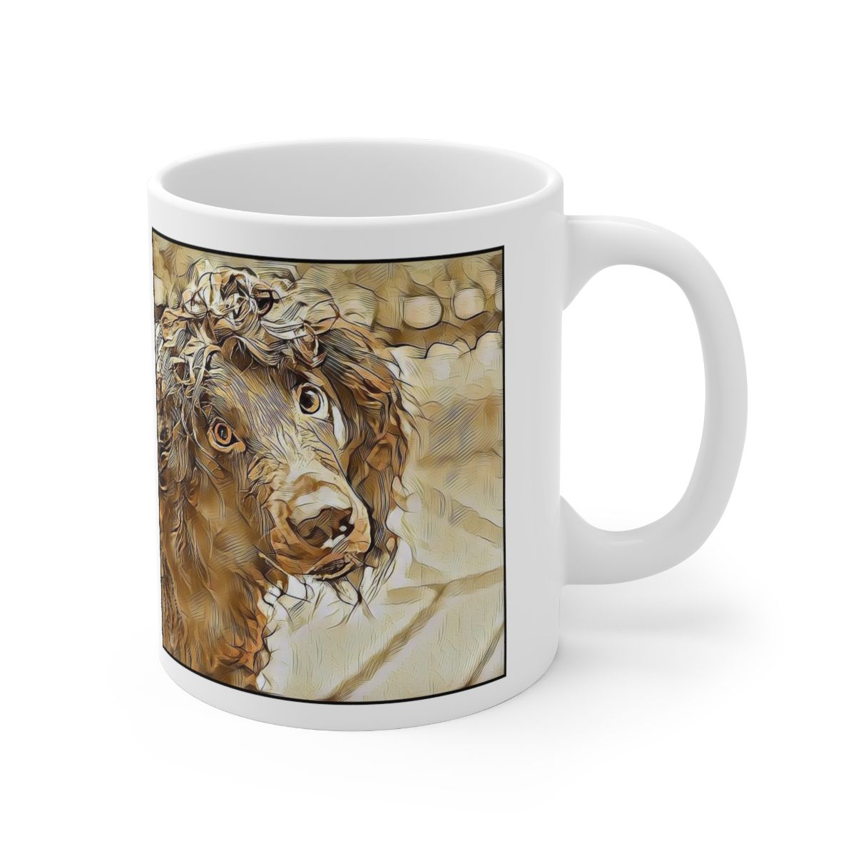 Picture of Boykin Spaniel-Hairy Styles Mug