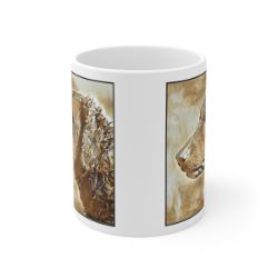 Picture of Curly Coated Retriever-Hairy Styles Mug
