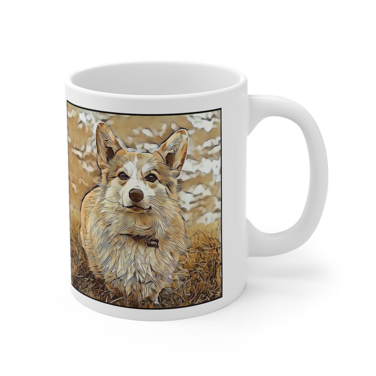 Picture of Pembroke Welsh Corgi-Hairy Styles Mug