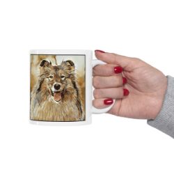 Picture of Rough Collie-Hairy Styles Mug