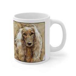 Picture of Saluki-Hairy Styles Mug