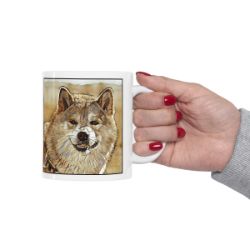 Picture of Shiba Inu-Hairy Styles Mug