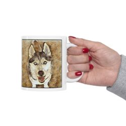 Picture of Siberian Husky-Hairy Styles Mug