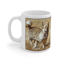 Picture of Swedish Vallhund-Hairy Styles Mug