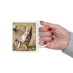 Picture of Swedish Vallhund-Hairy Styles Mug