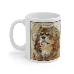 Picture of Tibetan Spaniel-Hairy Styles Mug