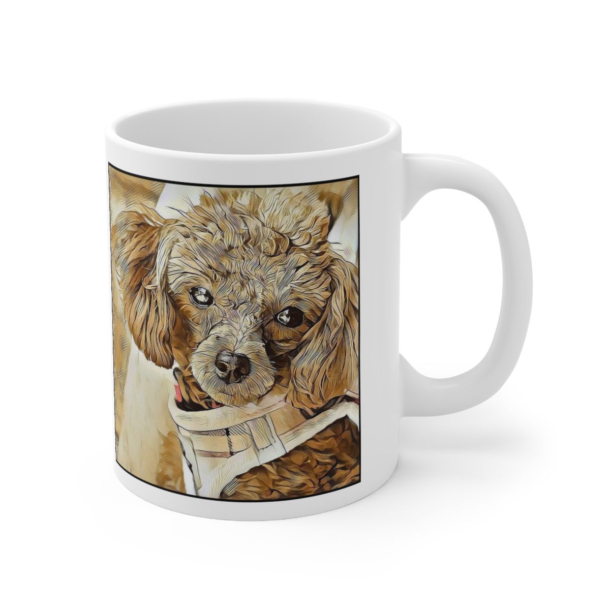 Picture of Toy Poodle-Hairy Styles Mug