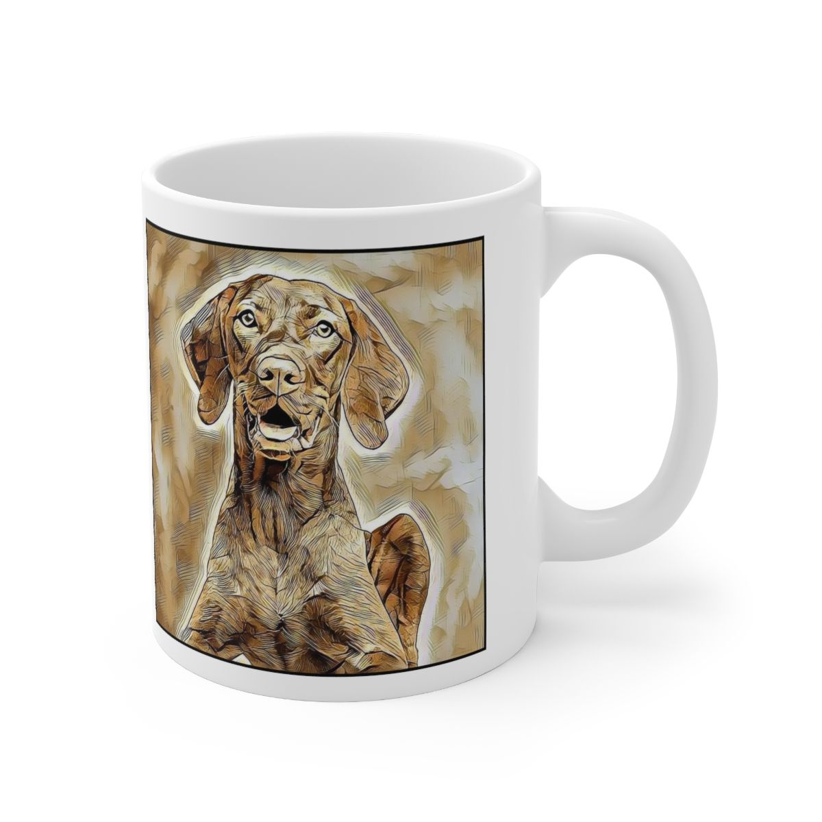 Picture of Vizsla-Hairy Styles Mug