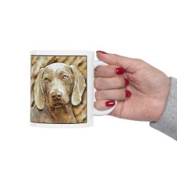Picture of Weimaraner-Hairy Styles Mug
