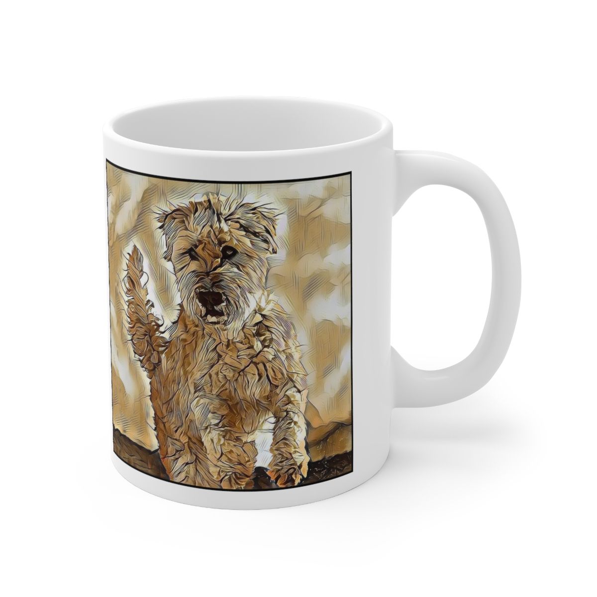 Picture of Wheaten Terrier-Hairy Styles Mug
