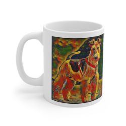 Picture of Airedale Terrier-Garden Veggie Mug