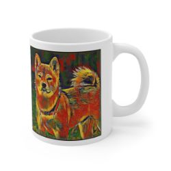 Picture of Akita Shiba Inu-Garden Veggie Mug