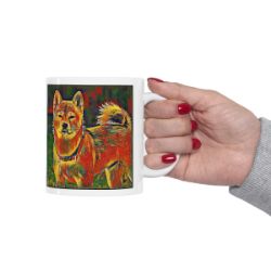 Picture of Akita Shiba Inu-Garden Veggie Mug