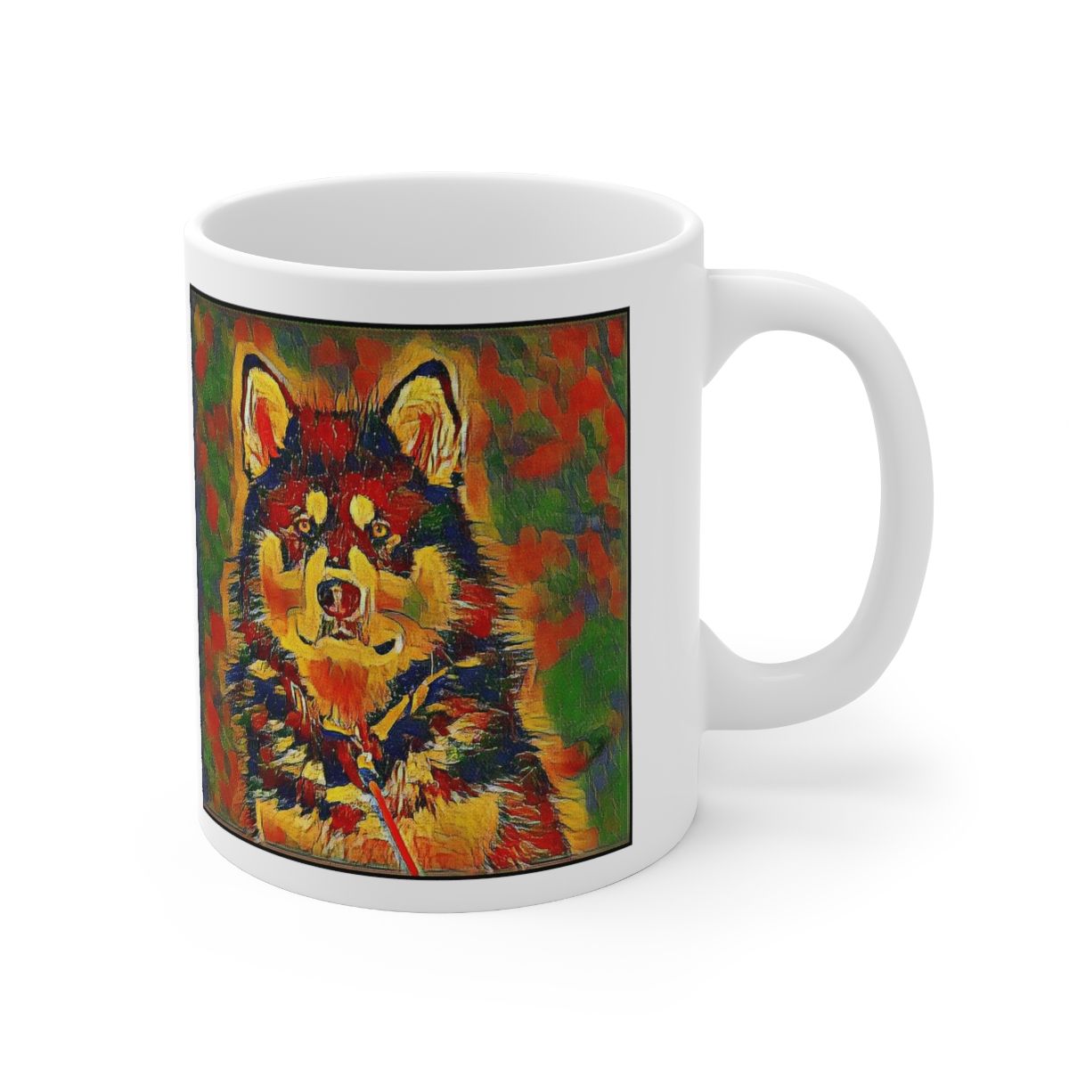 Picture of Alaskan Malamute-Garden Veggie Mug
