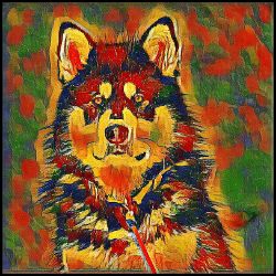 Picture of Alaskan Malamute-Garden Veggie Mug