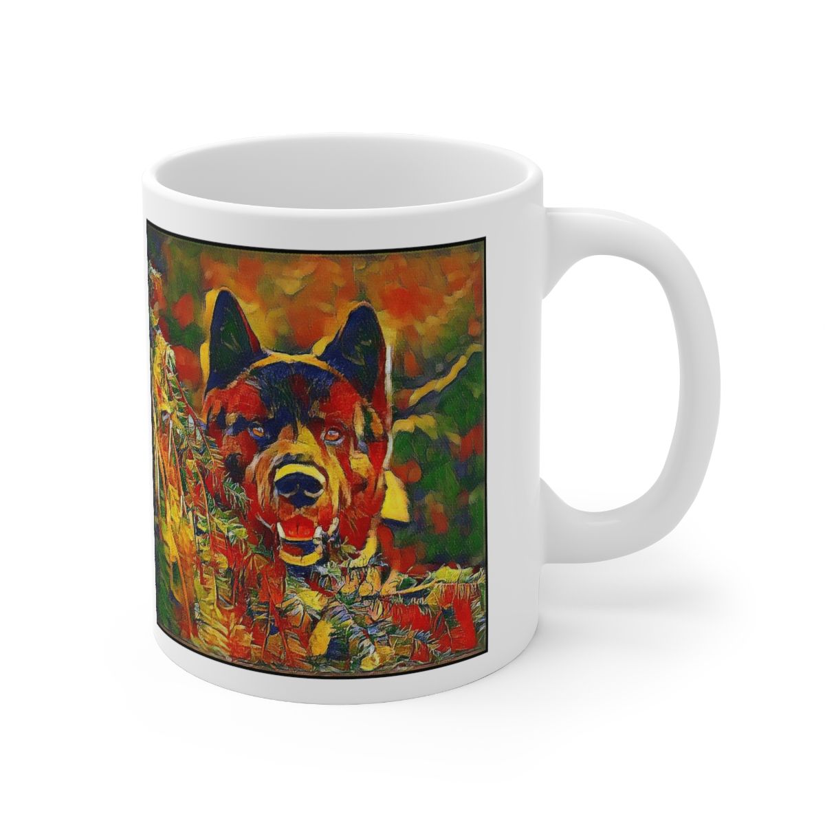 Picture of American Akita-Garden Veggie Mug