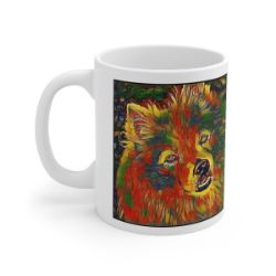 Picture of American Eskimo-Garden Veggie Mug