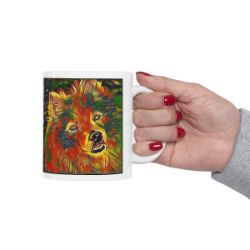 Picture of American Eskimo-Garden Veggie Mug