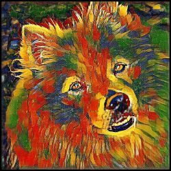 Picture of American Eskimo-Garden Veggie Mug