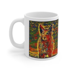 Picture of Australian Kelpie-Garden Veggie Mug