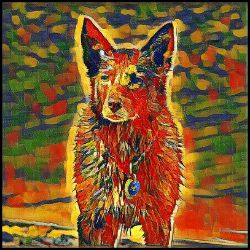 Picture of Australian Kelpie-Garden Veggie Mug