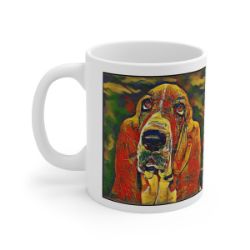 Picture of Bassett Hound-Garden Veggie Mug