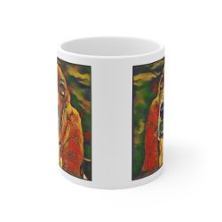 Picture of Bassett Hound-Garden Veggie Mug