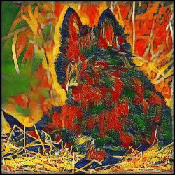 Picture of Belgian Sheepdog Belgian Shepherd-Garden Veggie Mug