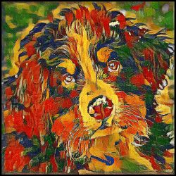 Picture of Bernese Mountain Dog-Garden Veggie Mug