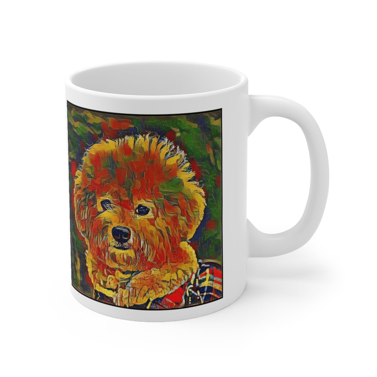 Picture of Bichon Frise-Garden Veggie Mug