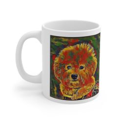 Picture of Bichon Frise-Garden Veggie Mug