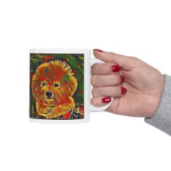 Picture of Bichon Frise-Garden Veggie Mug