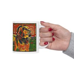 Picture of Bloodhound-Garden Veggie Mug