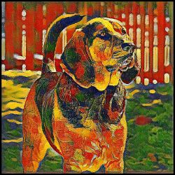 Picture of Bloodhound-Garden Veggie Mug