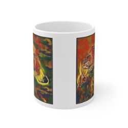 Picture of Borzoi-Garden Veggie Mug