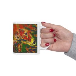 Picture of Borzoi-Garden Veggie Mug