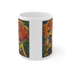Picture of Brittany Spaniel-Garden Veggie Mug