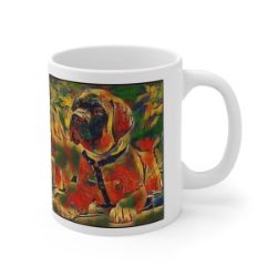 Picture of Bull Mastiff-Garden Veggie Mug