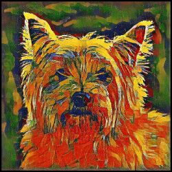 Picture of Cairn Terrier-Garden Veggie Mug