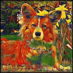 Picture of Cardigan Welsh Corgi-Garden Veggie Mug