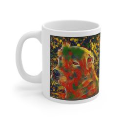 Picture of Central Asian Shepherd Dog-Garden Veggie Mug